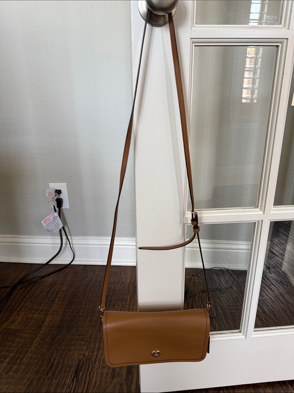 Coach Leather Crossbody Bag in Brown